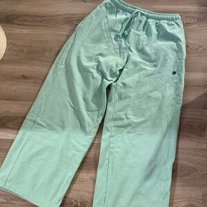 Mint Green Wide-Leg Pants by Acne studio